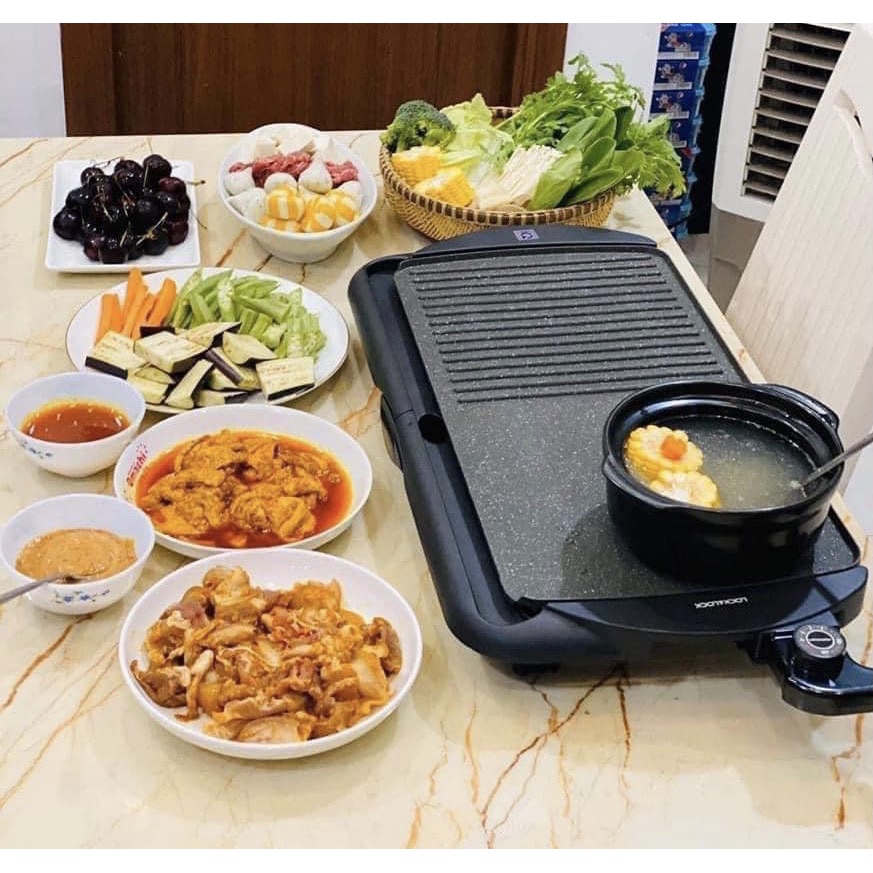 Bếp nướng điện không khói Lock&Lock Electric Grill Pan EJG231 Vỉ