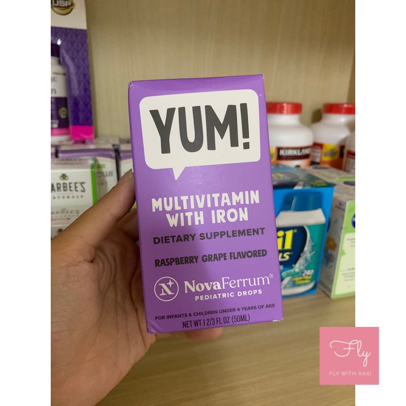 NovaFerrum Multivitamin With Iron For Infants And Toddlers (2 FL OZ