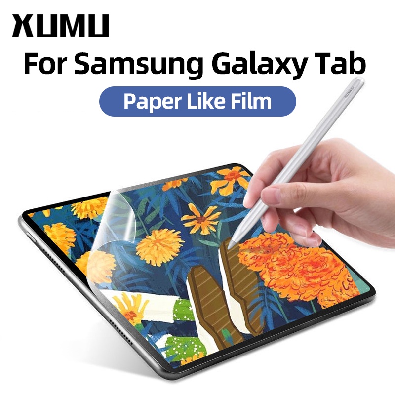 Xumu Paper Like Film Screen Protector For Samsung Tab A8 S7 FE S7+ Plus