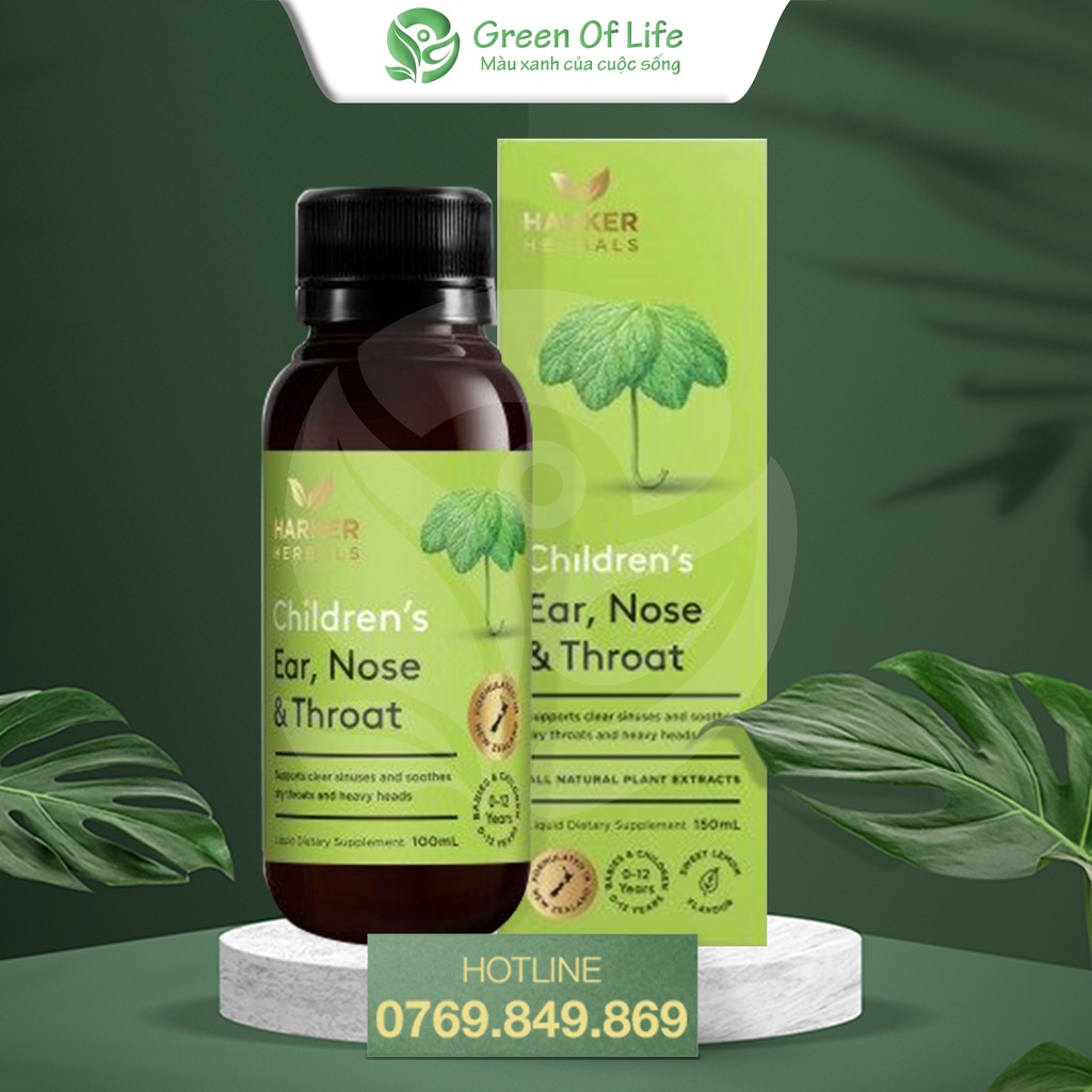 Siro Harker Herbal xanh lá cho bé 0m+ chính hãng 359,888đ