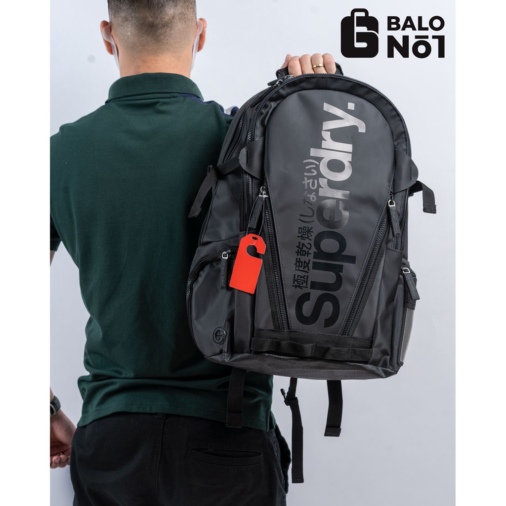 Mua [BALO_NO.1] Balo nam chống thấm nước du lịch Superdry Mega Ripstop