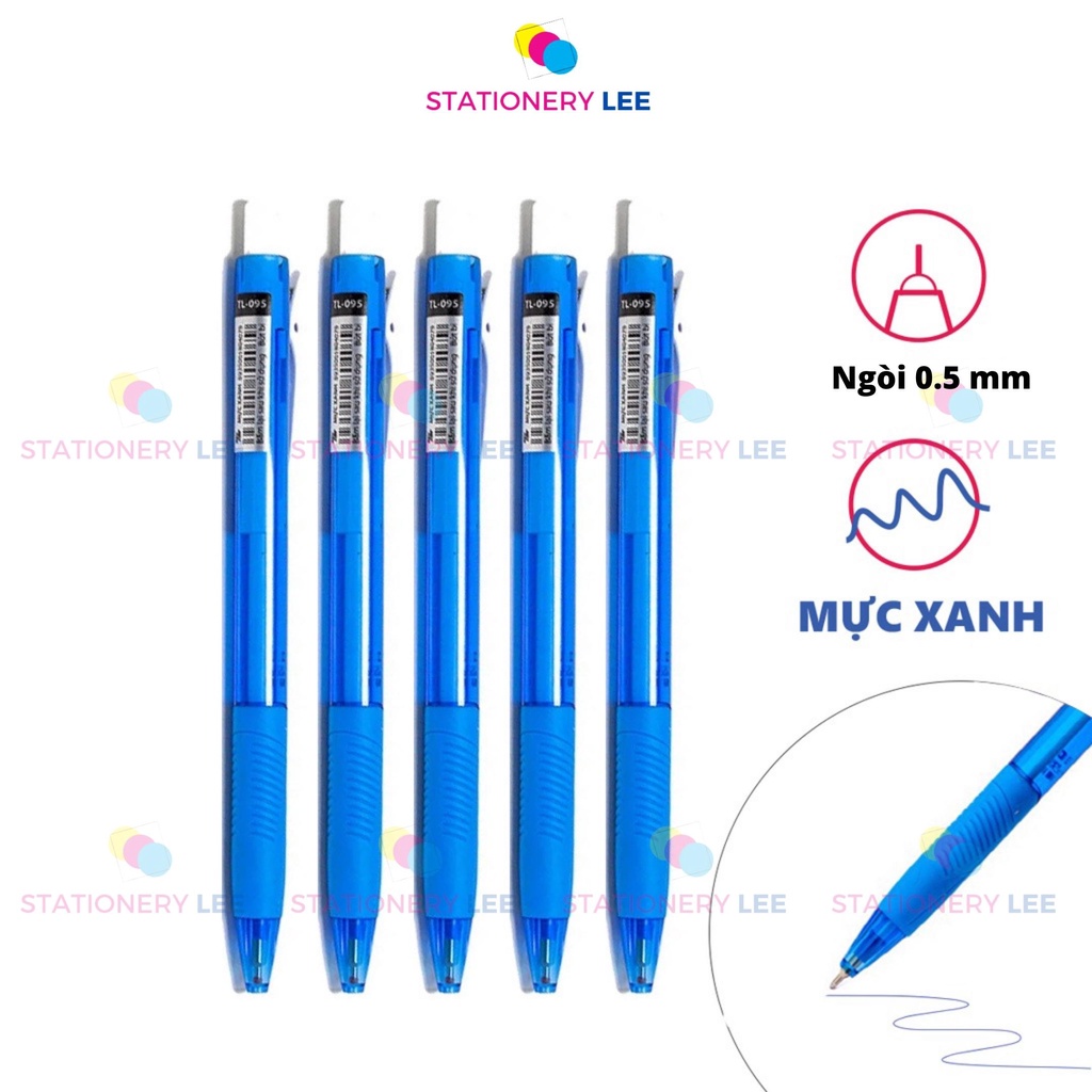 Mua Hộp Bút Bi TL 20 Cây 095 Ngòi 0.5mm LARIS/ Butter ink pen TL095