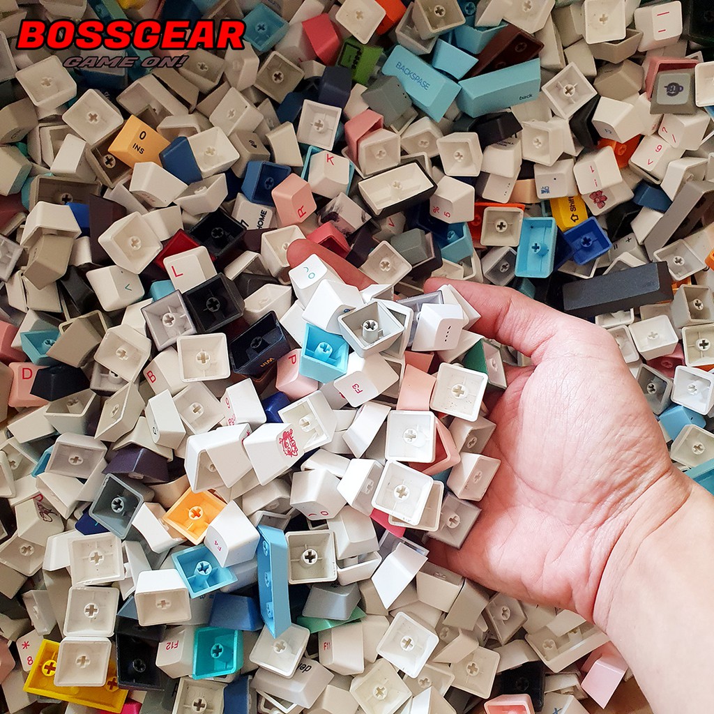 Mua Grab Bag Keycap Cherry OEM PBT ABS 500g Keycaps Túi Keycap Ngẫu