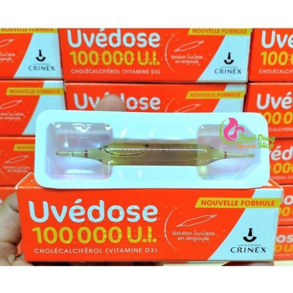 Vitamin D3 Uvedose Liều Cao 100000 UI1 Của Pháp Liều Cho 3 Tháng