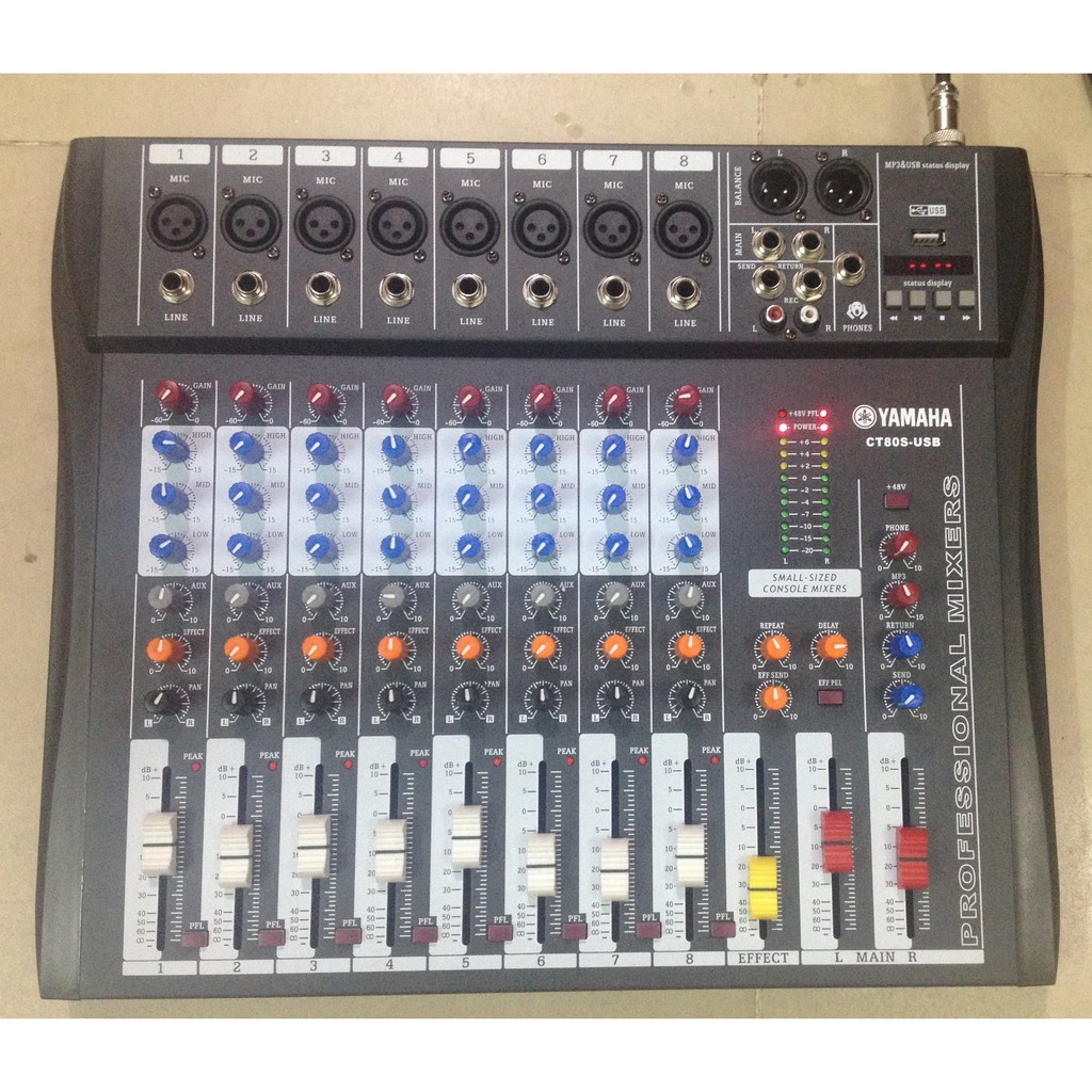 MIXER KARAOKE YAMAHA CT80SUSB 8 Mic Shopee Việt Nam