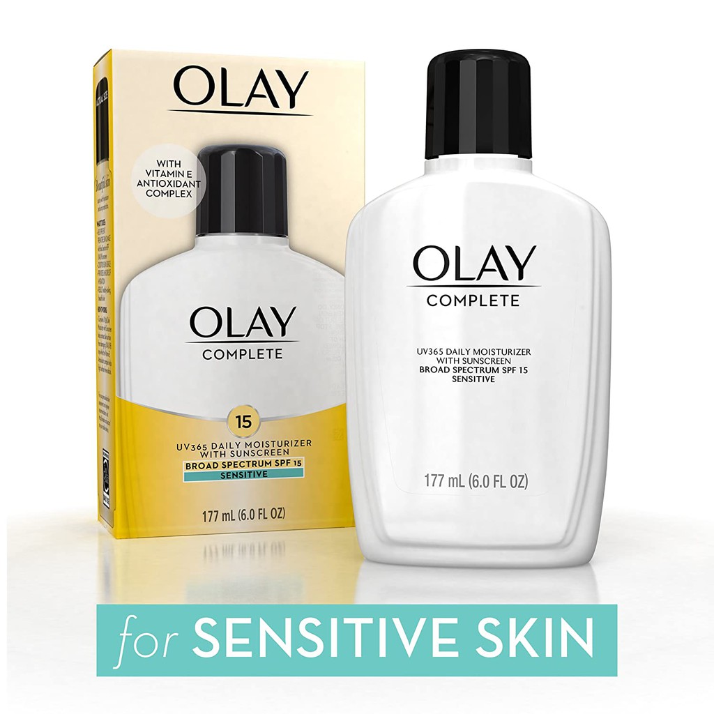 Kem dưỡng da chống nắng Olay Complete Sensitive SPF 15 (177ml) Shopee