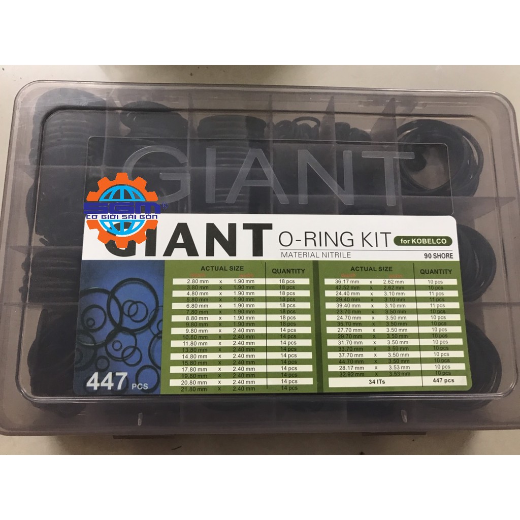 Bộ Oring kit_For Kobelco (Sin hộp Kobelco) Shopee Việt Nam