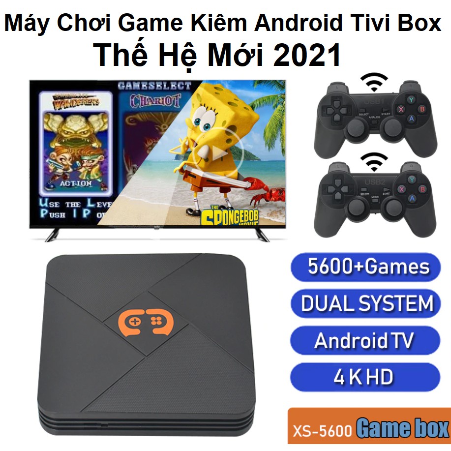 SX5600 Smart HD Game TV Box / Tích hợp 5600 NAOMI / PSP / PS1 / FC