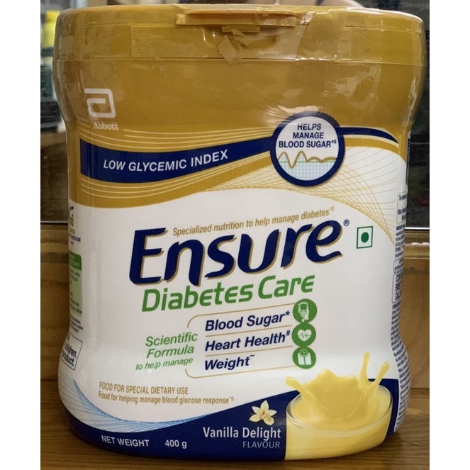 Sữa Bột Ensure Diabetes Care Mỹ 400g Dinh Dưỡng Cho Người Tiểu Đường