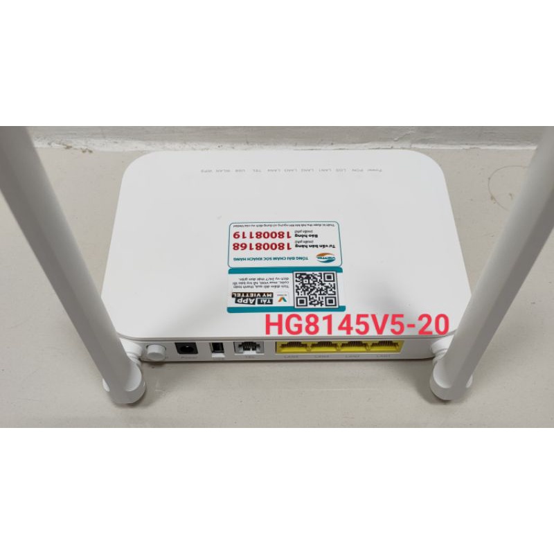 Mua Modem GPON Viettel Huawei HG8145V520 phát wifi 2 băng tần, chuẩn