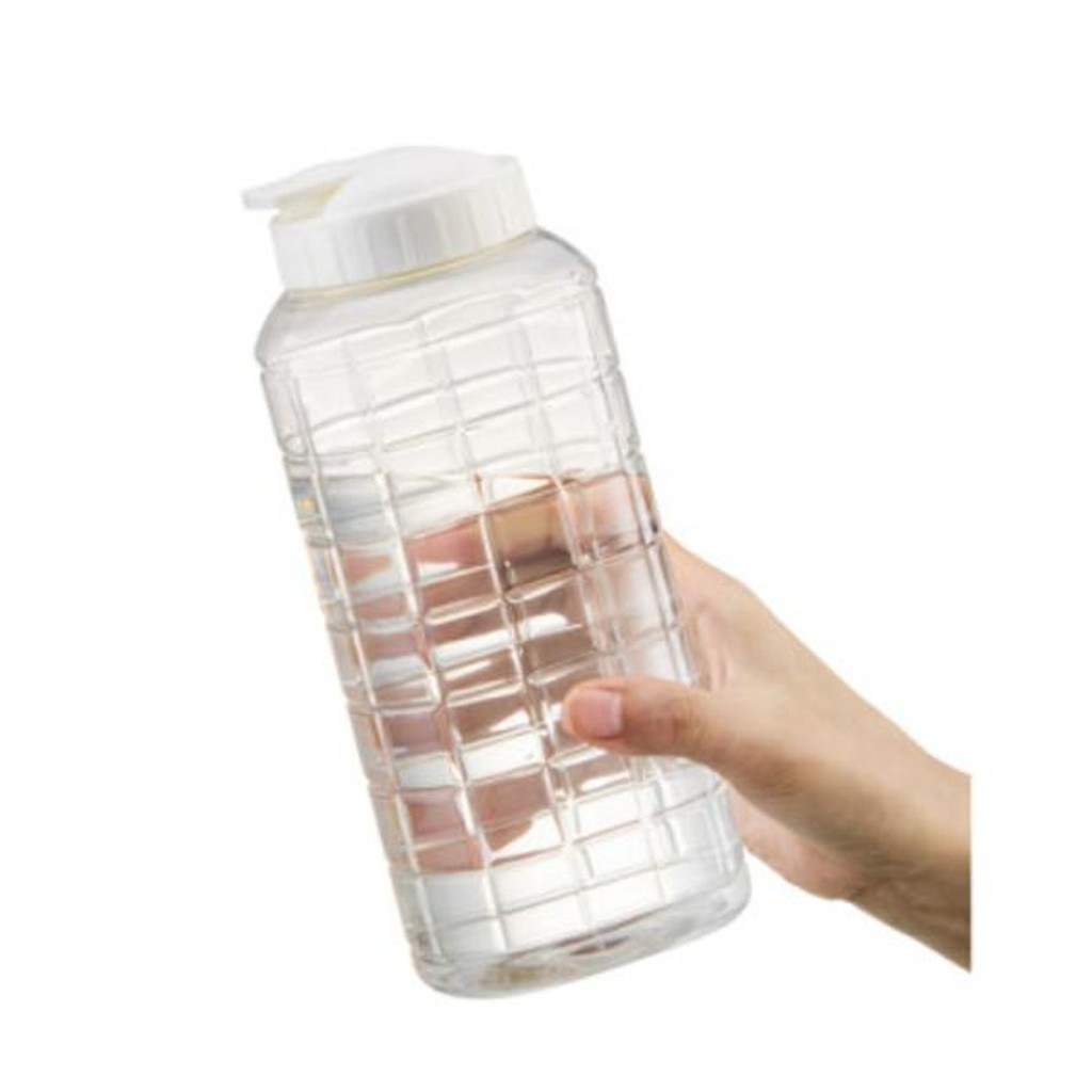 Bình Nước Nhựa Jug Lock&Lock HAP810 1 Lít, nắp trắng Hàng Chính Hãng