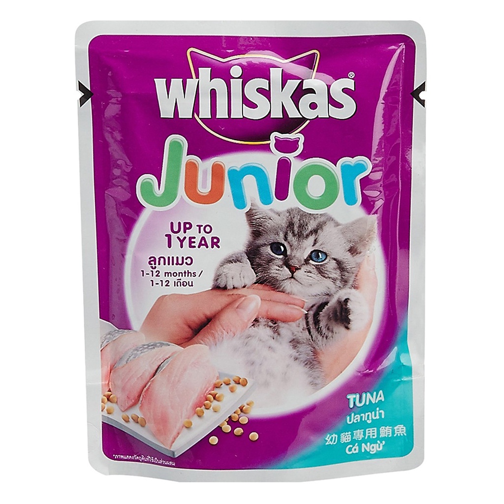 Thức ăn mèo Pate Whiskas junior 85g Shopee Việt Nam