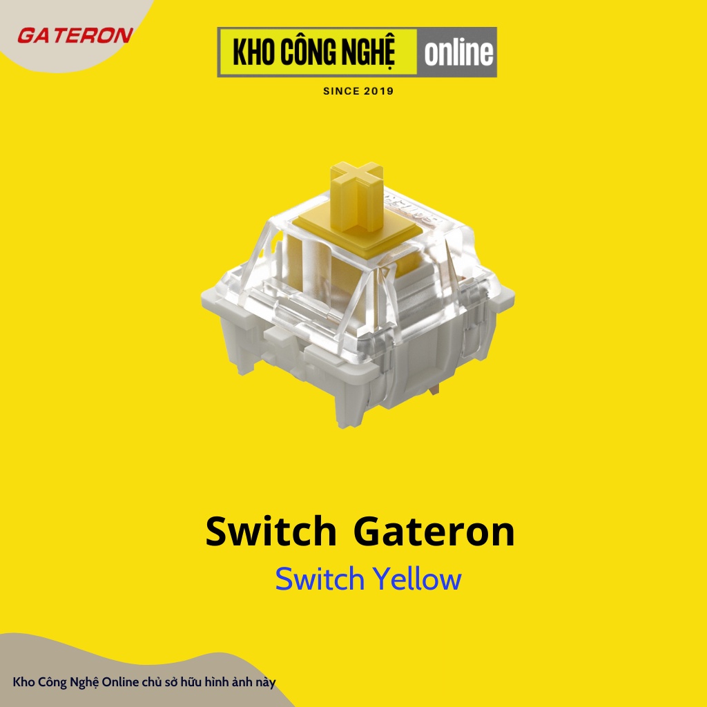 Mua Gateron switch cho bàn phím cơ Blue Switch/Red Switch/Brown Switch
