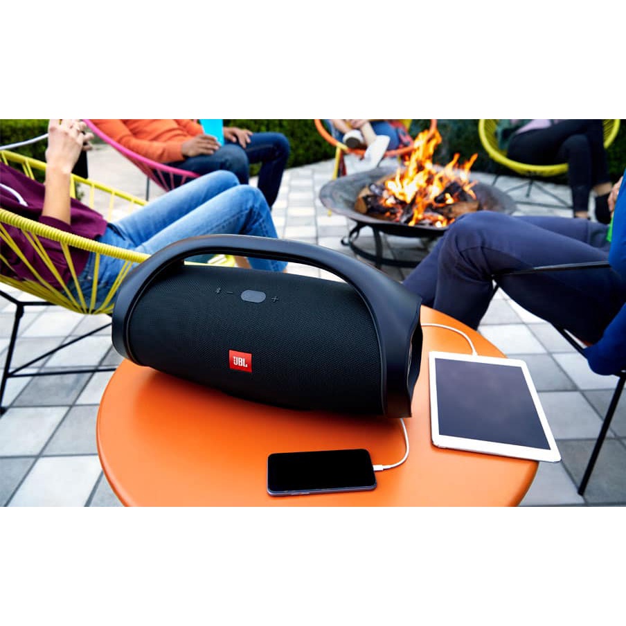 Mua Loa Bluetooth JBL BOOMBOXCharge 4+ Mini bass tốt khoẻ có dây đeo