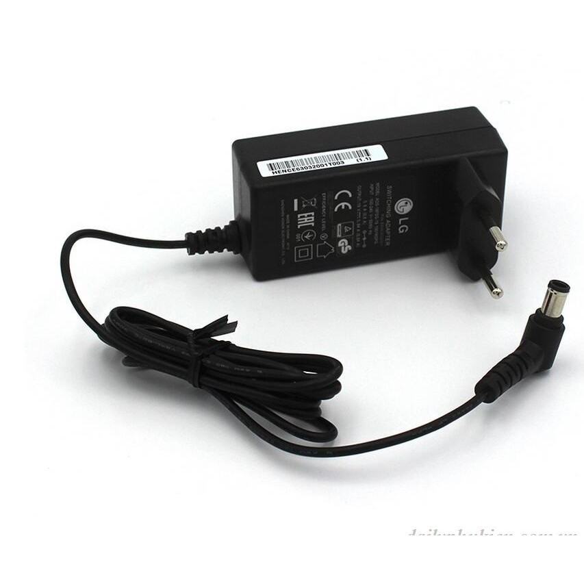 Adapter Màn Hình LG 19V 0.8A/0.84A/1.2A/1.3A/1.8A/2.1A/2.5A Tặng Kèm