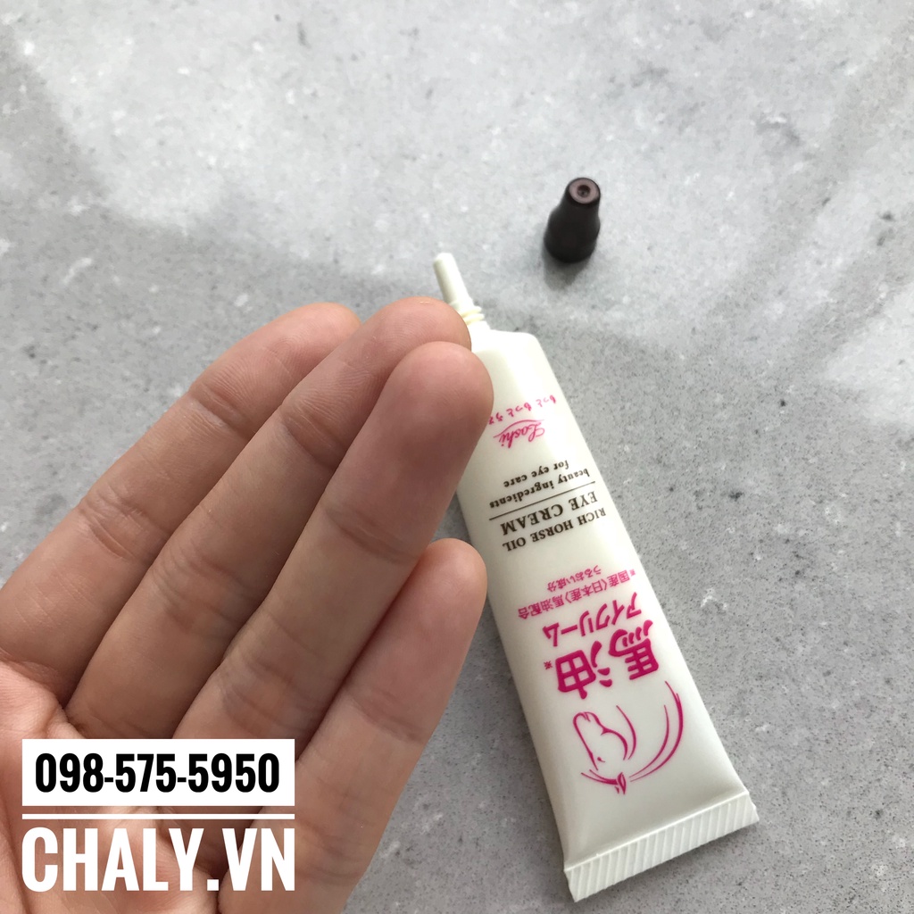 Kem dưỡng mắt dầu ngựa Cosmetex Roland Loshi Horse Oil Eye Cream. Mẫu mới nhất vừa về. Review