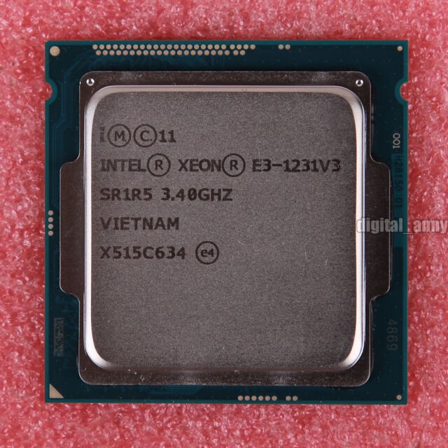 CPU INTEL XEON E31231V3 CŨ ( 3.4GHZ / 8M CACHE 3L ) sk 1150 Shopee