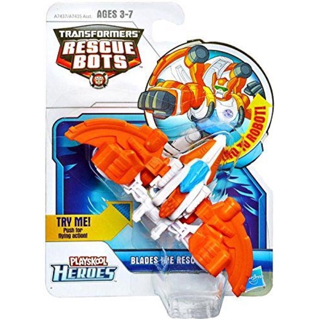 Robot Transformers Playskool Heroes Rescue Bots Chase the Rescue