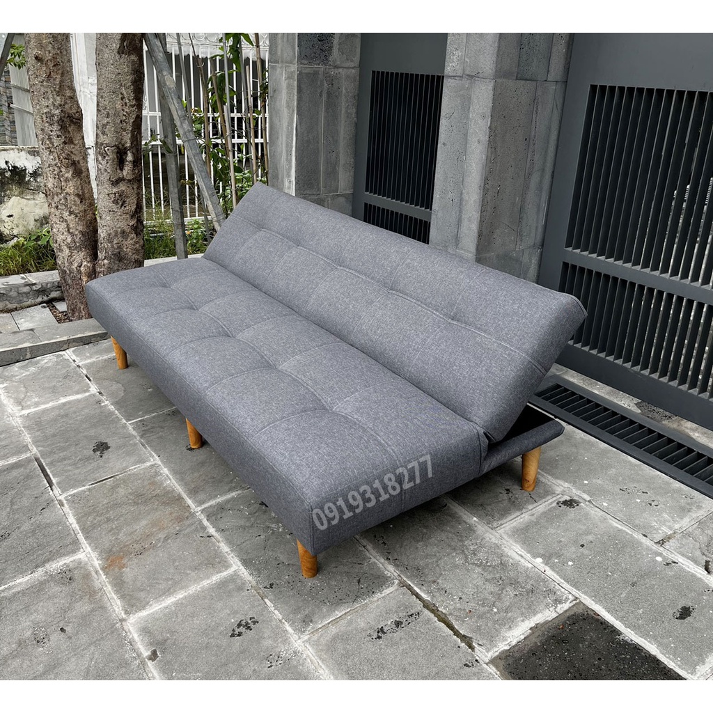 Mua Ghế Sofa Bed Dài 1m8 Có 6 Chân Gỗ Dài 1m8 Nệm Không Lò Xo Salon