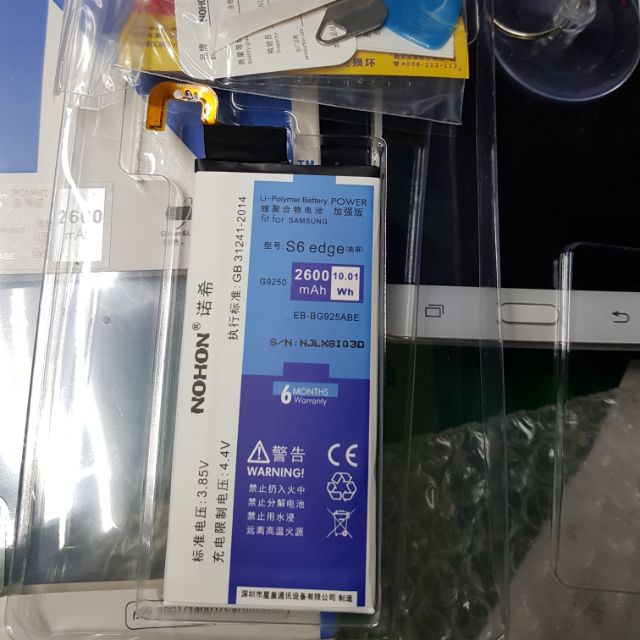 Pin Samsung S6 edge chính hãng Nohon Shopee Việt Nam