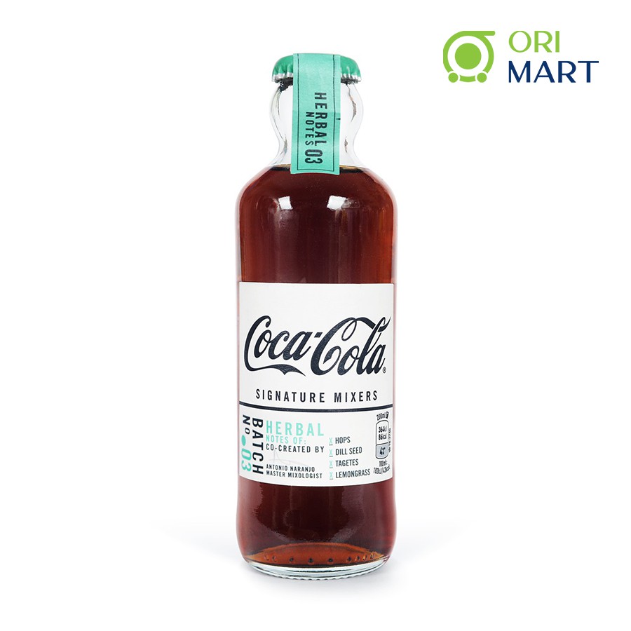 Coca Cola Sig Mixers HERBAL 200ml Coca Cola Sig Mixers Vị Thảo Mộc 200ml HolCim Kênh Xây