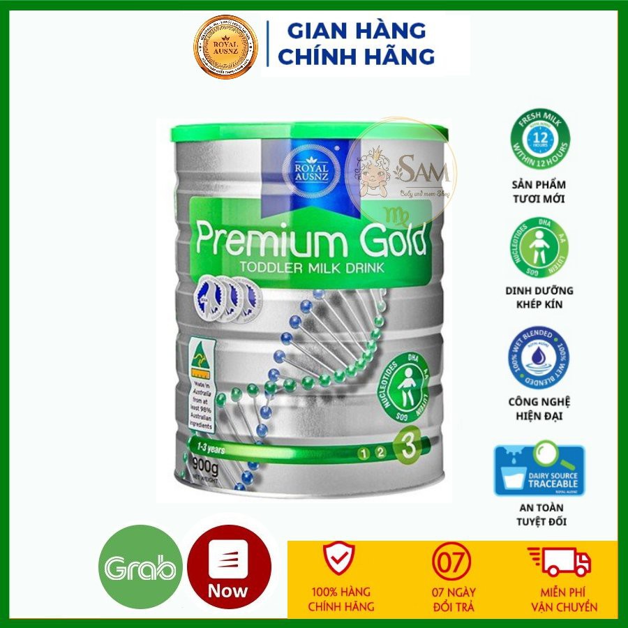 Giá bán SỮA HOÀNG GIA ÚC PREMIUM GOLD 3 LOẠI 900G