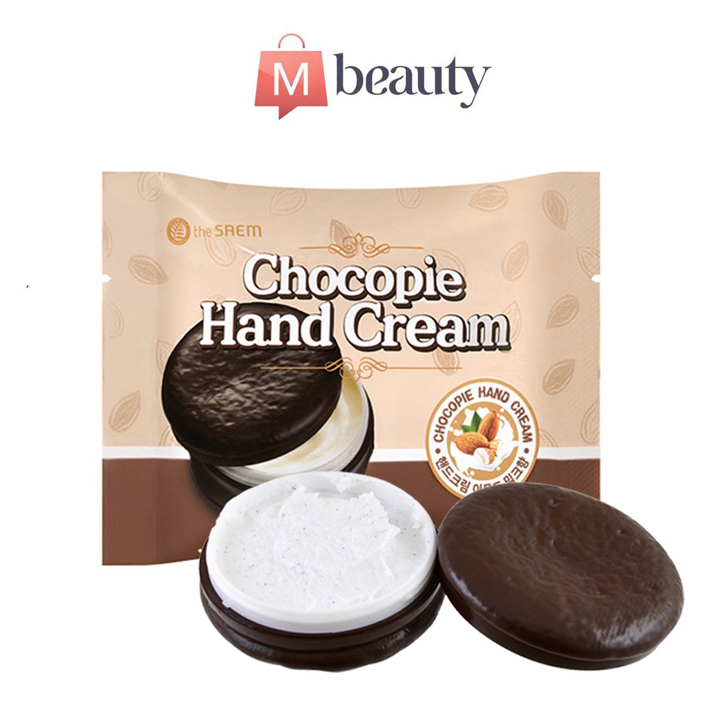 [CHÍNH HÃNG] Kem dưỡng trắng da tay The Saem Chocopie Hand Cream Almond