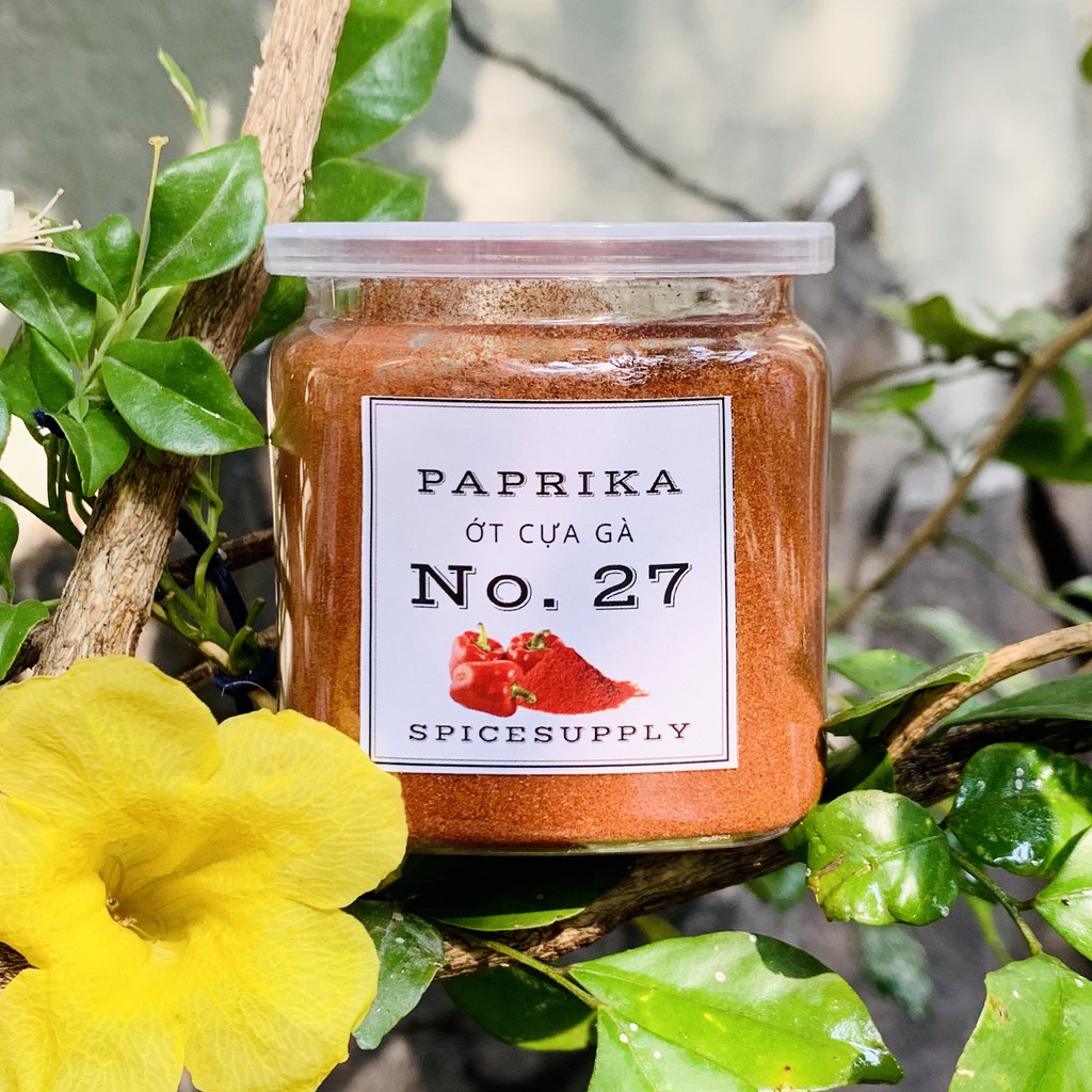 Paprika Ớt cựa gà không cay healthy giảm cân meal plan fitness gia vị