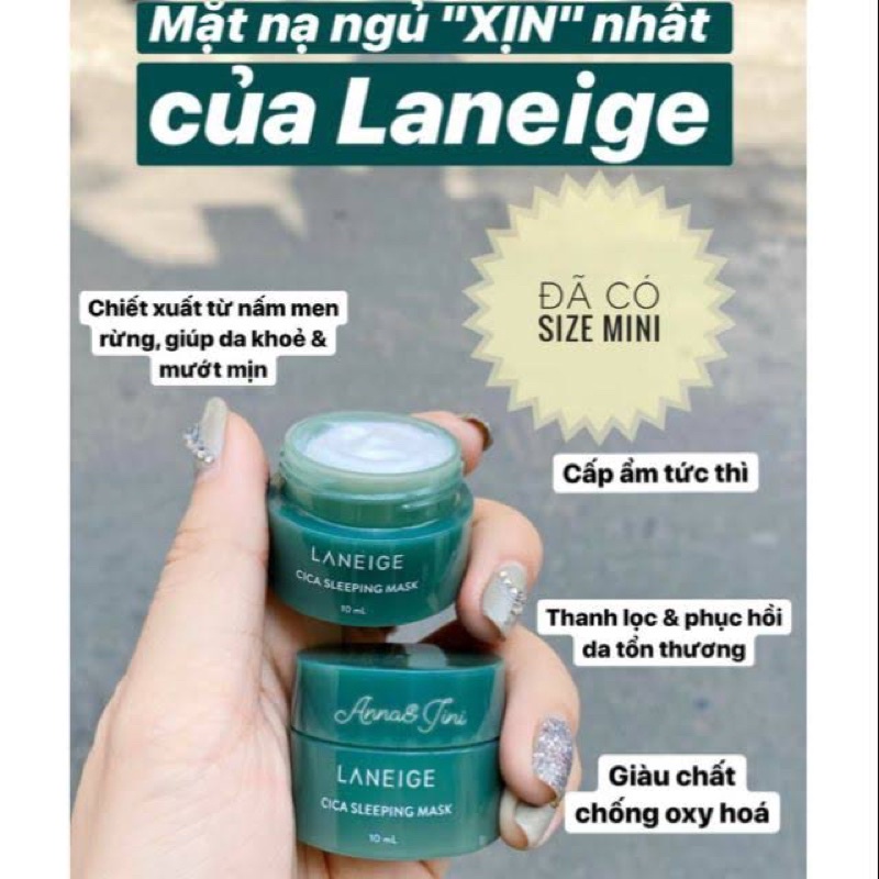 MẶT NẠ NGỦ Cica Sleeping mask mini Shopee Việt Nam