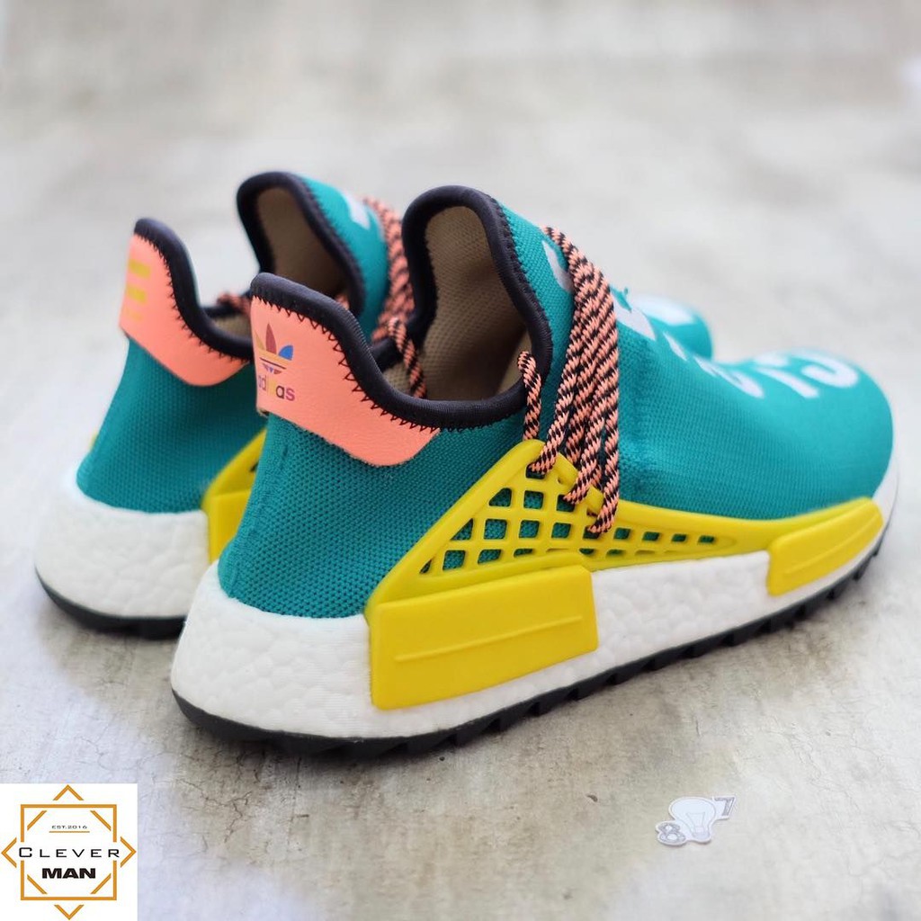 2016 best replica ADIDAS NMD HUMAN RACE BLUE review from