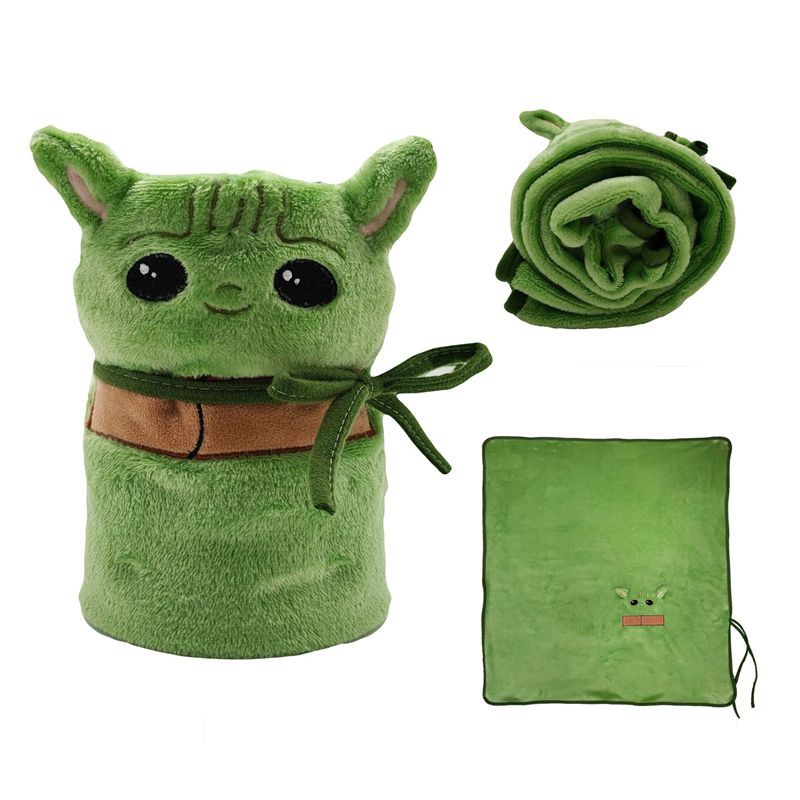 Baby Yoda Plush Blanket Bath Towel Bedding Baby Kids Soft