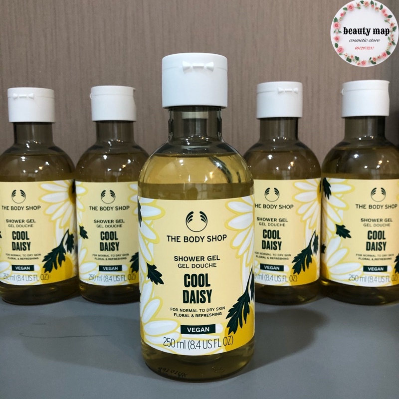 Sữa tắm Cool Daisy shower gel 250ml Sữa tắm Nhãn hiệu The Body Shop