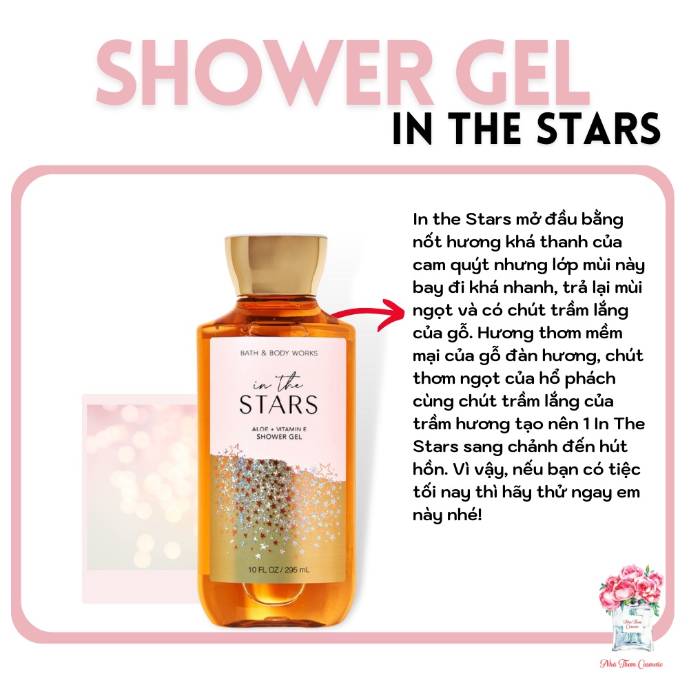 Sữa Tắm Bath Body Works In The Stars Hương Thơm Nồng Nàn Thơm Ngát