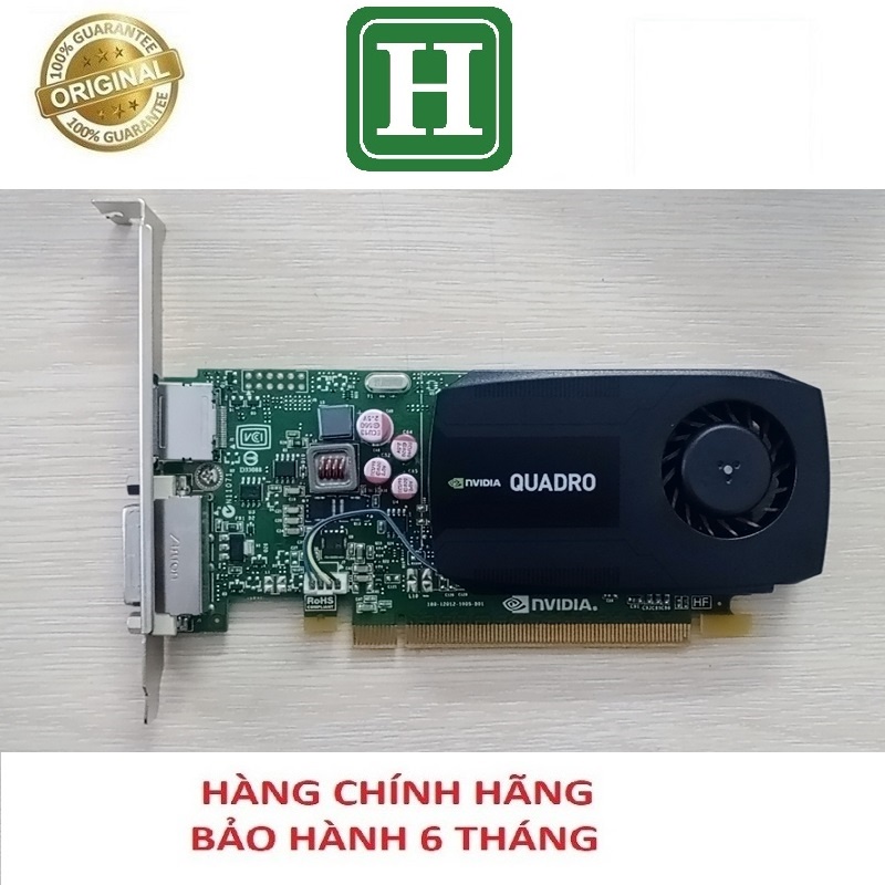 Card màn hình Nvidia Quadro K600 1Gb 128bit GDDR3/CUDA Cores 192