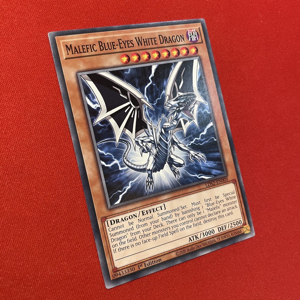 Mua [Thẻ Bài Yugioh Chính Hãng] Malefic BlueEyes White Dragon giá rẻ