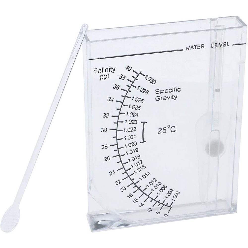 AQUARZOO Aquarium Hydrometers Marine Salinity Meter Saltwater Tester