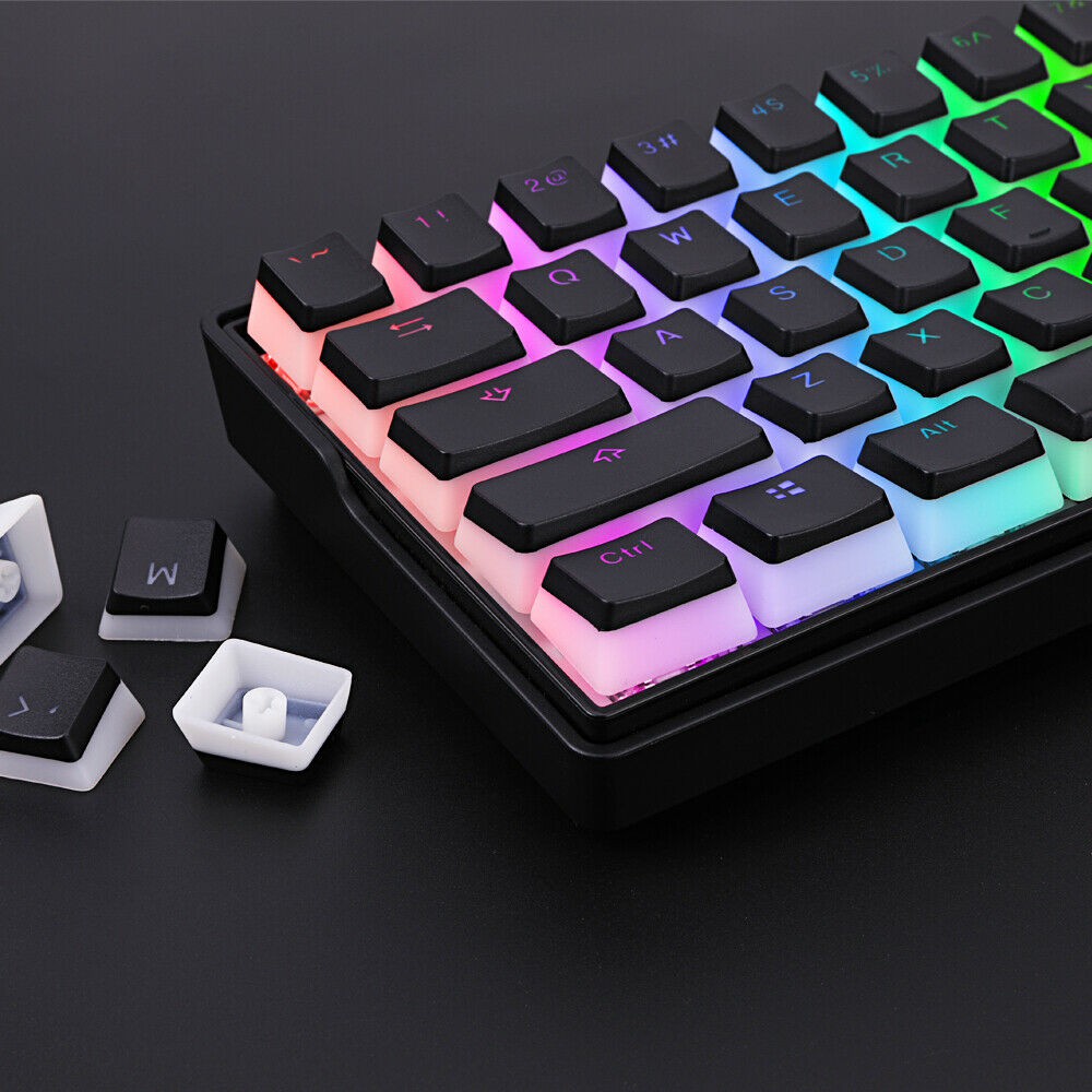 Keycap Pudding PBT 134 nút xuyên led cực đẹp , in doubleshot OEM
