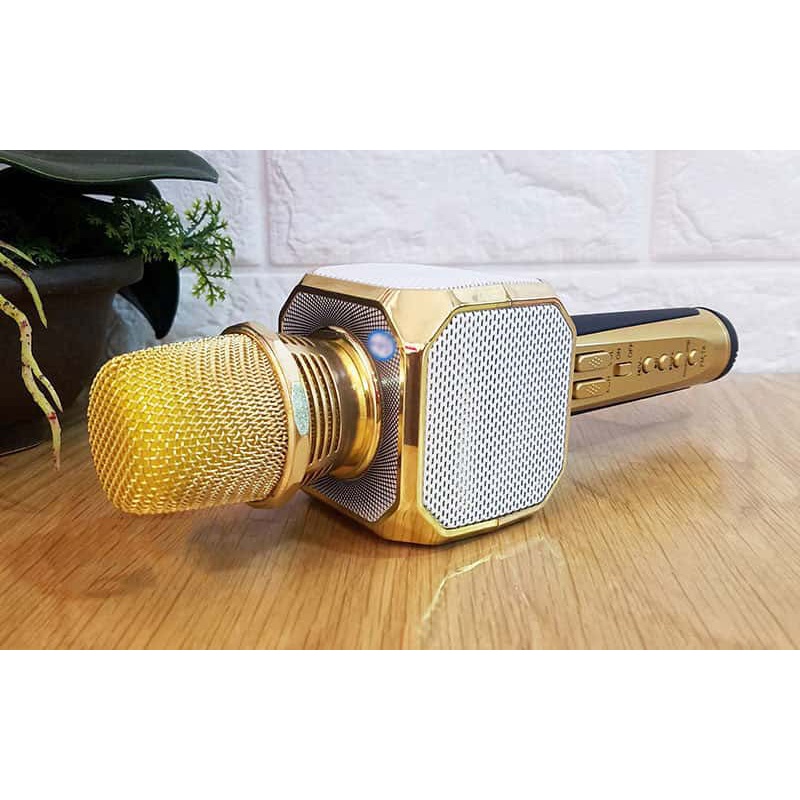 Mic karaoke SD10 Mic hát cầm tay loa không dây mini hát hay đa năng