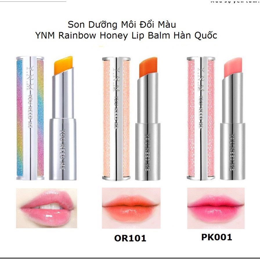 SON DƯỠNG YNM RAINBOW HONEY LIP BALM Son dưỡng SoSanhGia.vn