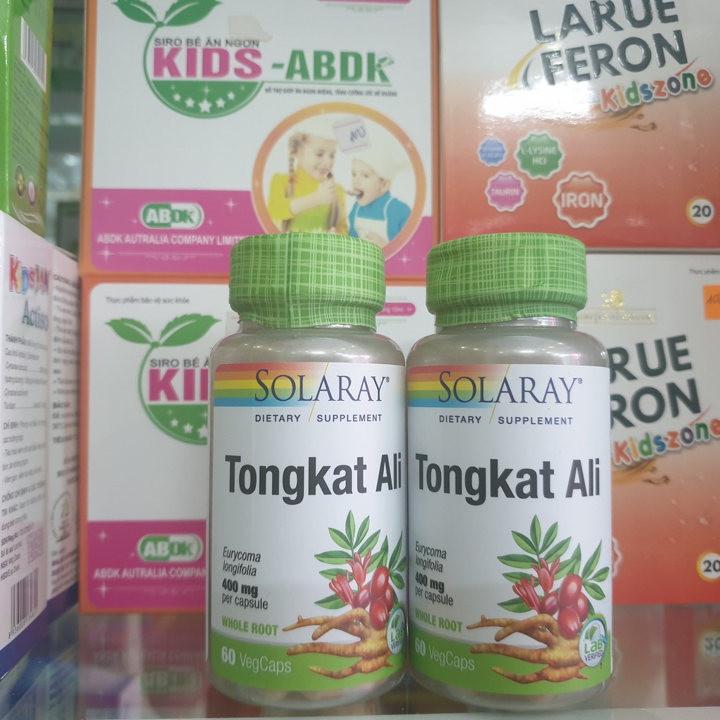 [DATE 10/2024] VEGAN Viên uống Tăng cường SINH LỰC Nam giới Tongkat