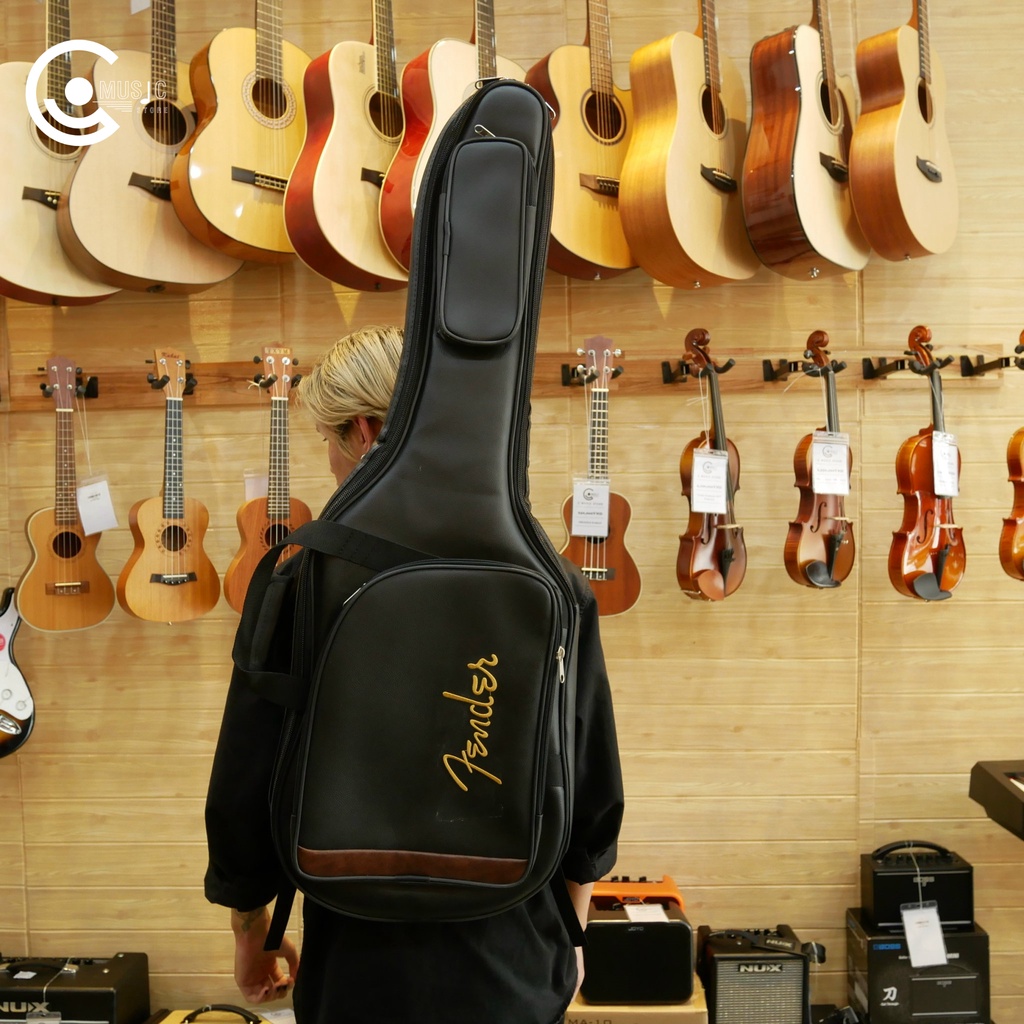 Bao Guitar Điện 5 lớp màu đen Shopee Việt Nam