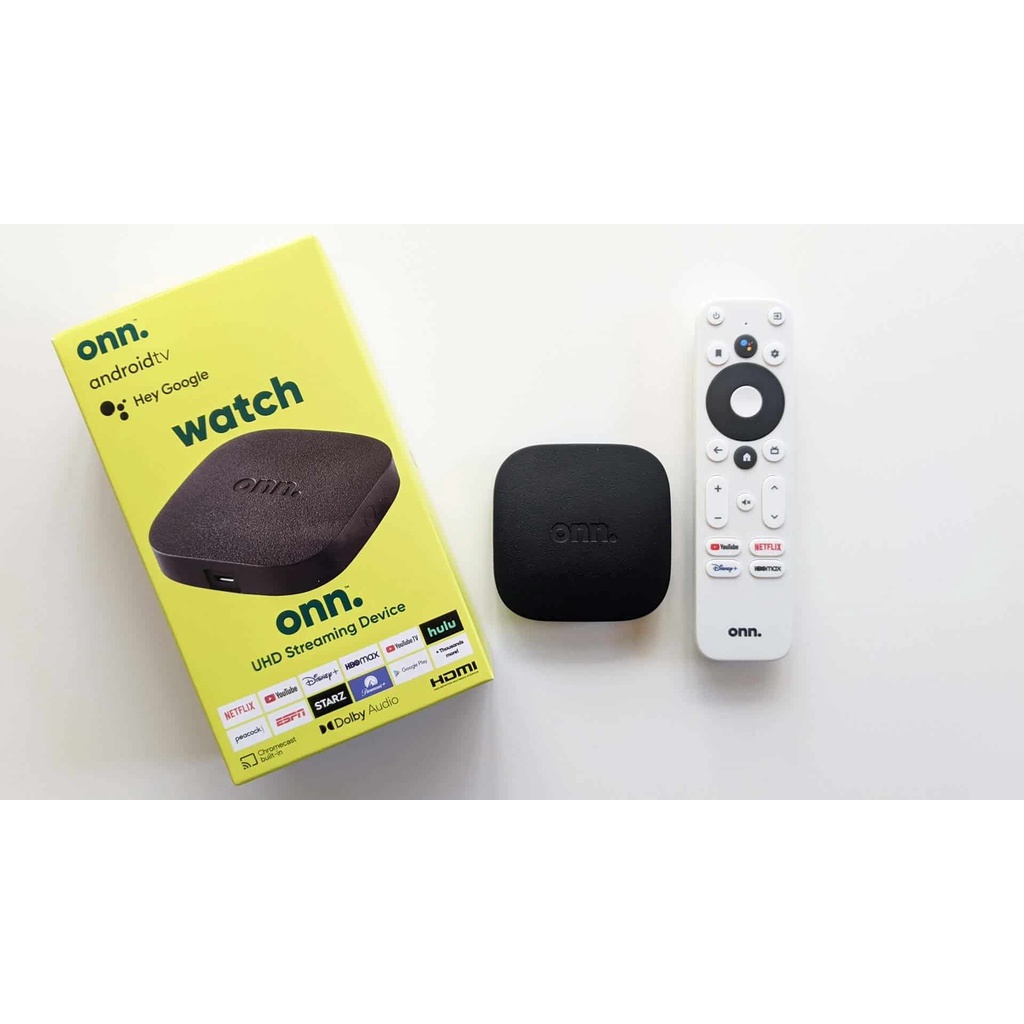 Mua TV box Walmart Onn Android 4k support full Google Netflix giá rẻ