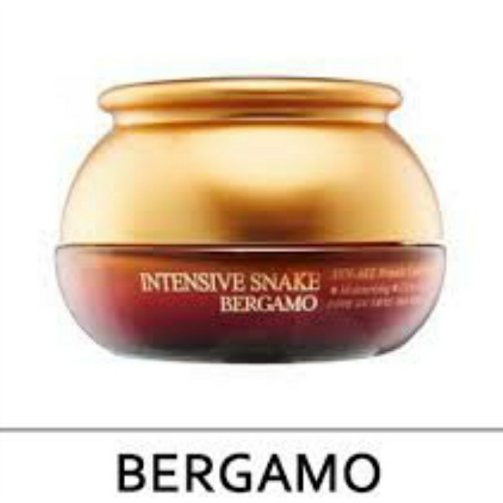 Kem Dưỡng Tái Tạo , Trắng Da Bergamo Intensive Snake Wrinkle Care Cream