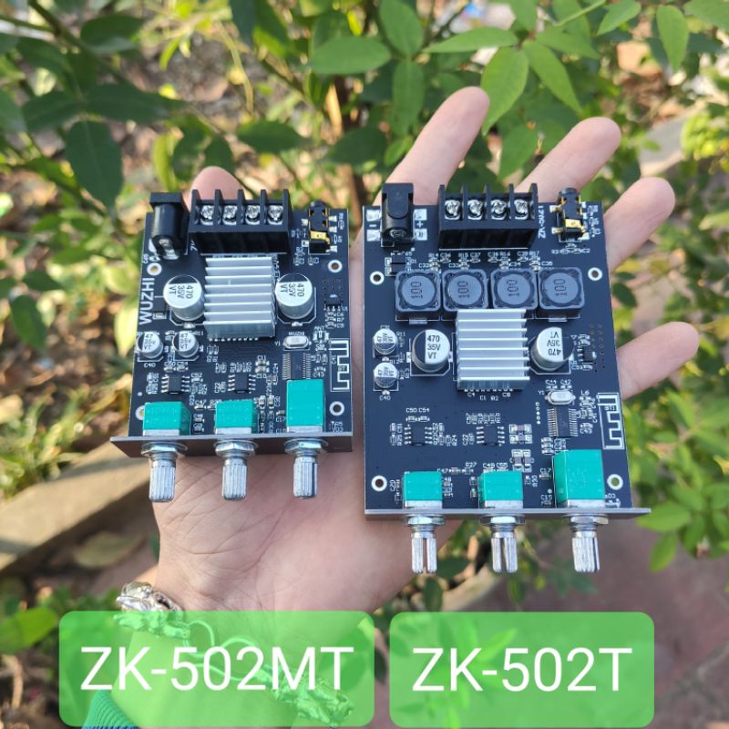 Mua Mạch khuếch đại âm thanh Wuzhi ZK502T / ZK502MT hifi 50Wx2 chất
