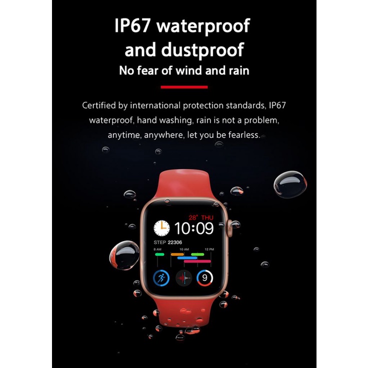 Mua Smart Watch T500 /T500+PLUS /HW22PRO /Y68 Series 6 Positioning, Changing Wires, Changing