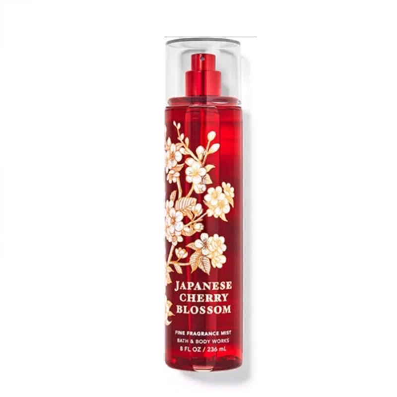 [Authsẵn] MẪU MỚI Xịt thơm Bath and Body Works Japanese Cherry