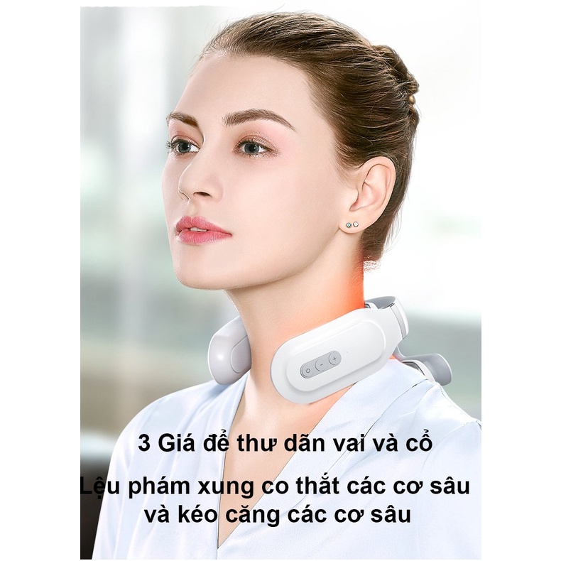 Mua Máy Mát Xa Cổ Vai Gáy booster KONKA H62 ,Massage cổ vai Xung Điện