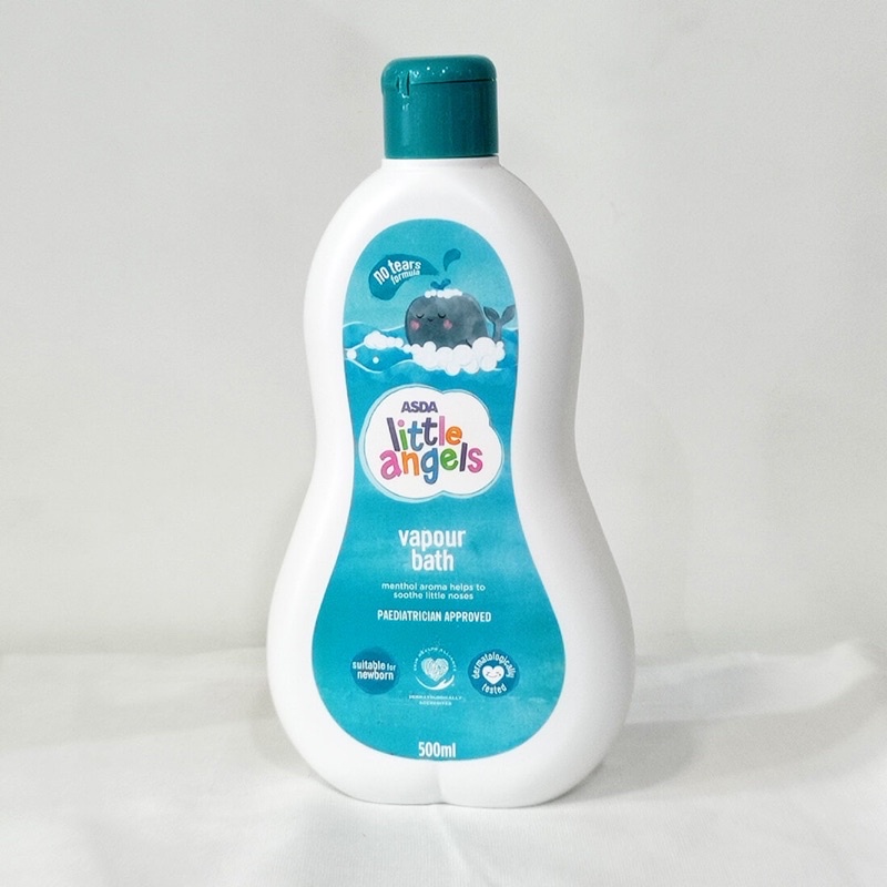 Sữa tắm cho bé Little Angels Asda Vapour Bath (hàng nội địa Anh