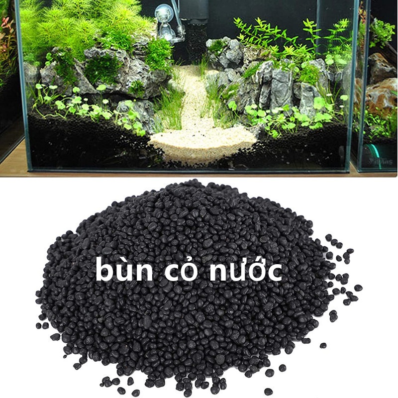 AQUARZOO Aquarium Plant Soil Fish Tank Water Grass Mud,Aquarium Gravel