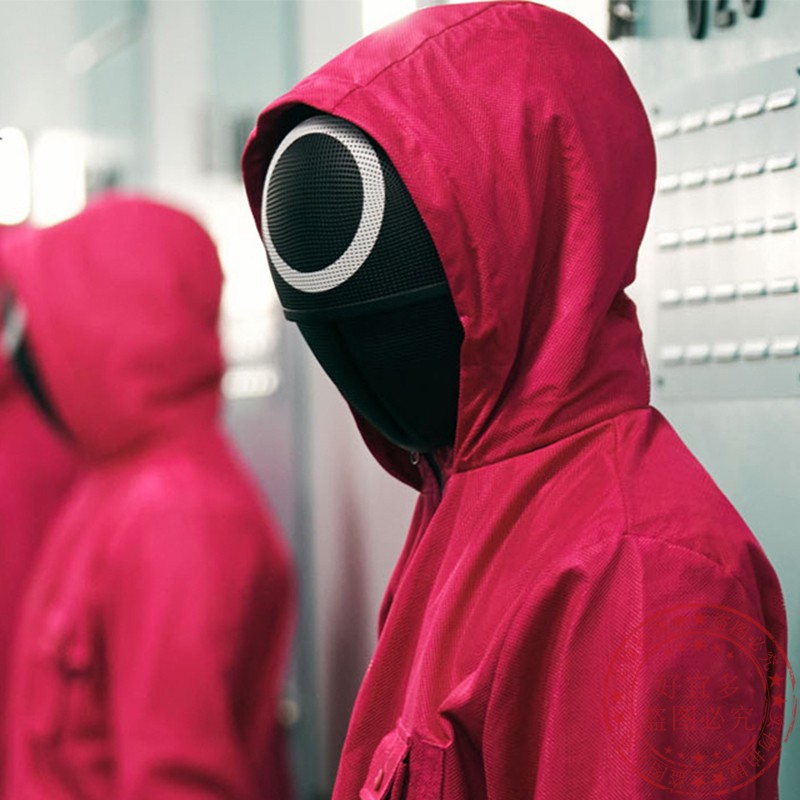 (Hàng Có Sẵn) Squid Game Mặt Nạ Trong Phim Trò Chơi Con Mực Hot Trend